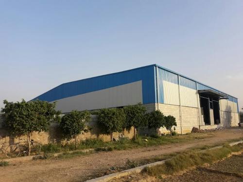 As Per Requirement Commercial Steel Sheds