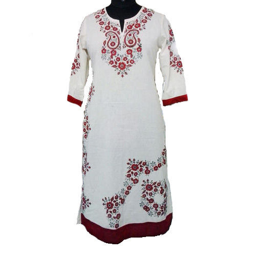 Designer Ladies Kurti - Premium Cotton Fabric , Elegant Sophistication for All Classes