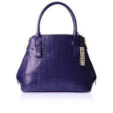 Can Be Customized Violet Color Ladies Hand Bags