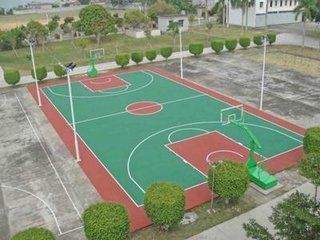 Pu Acrylic Sport Court Surfacing Basketball Court Coating Paint at Best