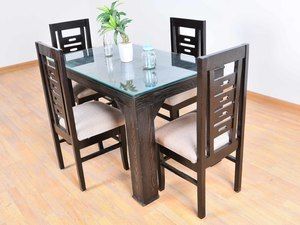 Solid Four Seater Dining Set