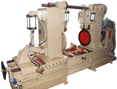 Fabric Industrial Double Ended Flanging Machine