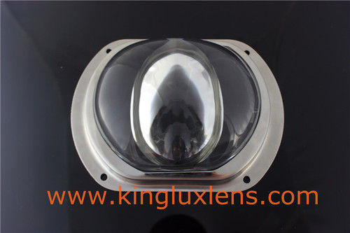 107Mm Glass Led Street Lamp Lens For Bridgelux Array Led