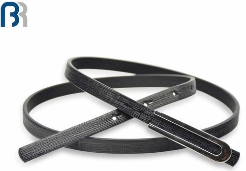 Fashion Black PU Belt