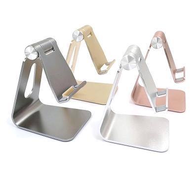 टैबलेट और स्मार्टफोन के लिए रोटेटेबल एल्युमिनियम एलॉय होल्डर स्टैंड