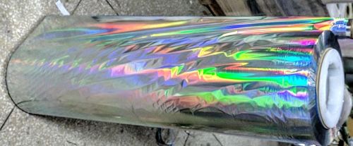 Multi Laser Rainbow Holographic Film