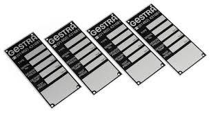 Aluminum Anodized Labels