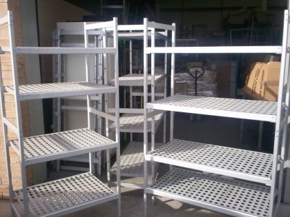 Used Stainless Steel Restaurant Racks