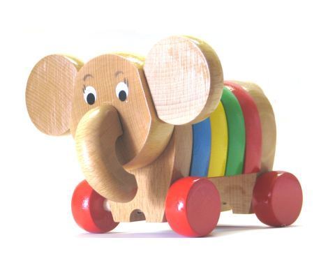 Elephant Shape Educational Wooden Toys Age Group: 0-5 Years