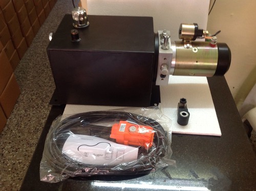 मिनी डीसी हाइड्रोलिक पावरपैक 12 वी और 24 वी