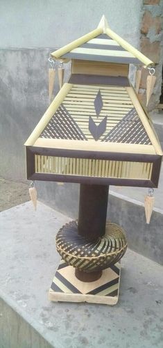 Bamboo Peguda Table Lamps