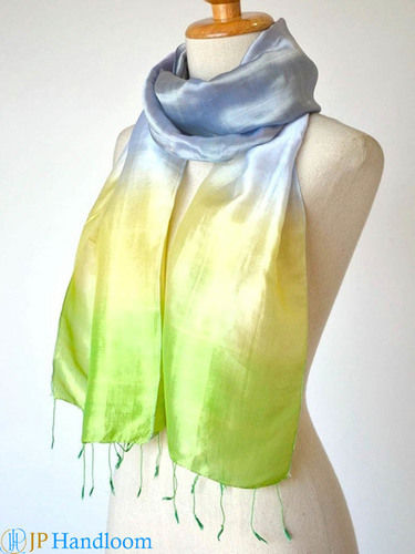 Multi Pure Mulberry Soft Hand Dyed Scarves