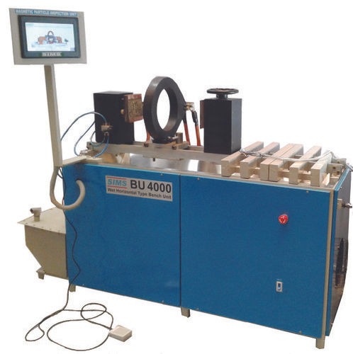 Bench Type MPI Unit - 2000-10,000 Amps Rating Models | Infinitely Variable Thyristorised Current Controls, AC & FWDC for Surface and Sub-Surface Indications, Multi-Directional Magnetization Facility