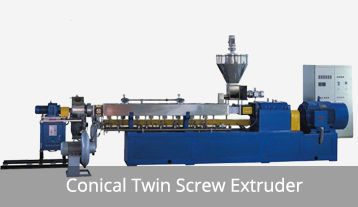 Conical Twin Screw Extruder - High-Efficiency Equipment for Heat-Sensitive Materials, Low Cutting Rate, Uniform Plasticizing and Mixing, High Output, Long Service Life