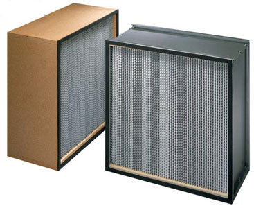 HEPA Filter - Galvanised Steel Frame, 610x610x150 mm | High Efficiency, Longer Operating Life, Sub Micron Glass Fiber Media