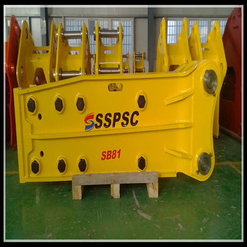 Hydraulic Hammer - High Strength Steel, 140mm Chisel Size | Easy Maintenance, Ideal for Mining and Demolition