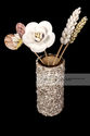 Handmade Seashell Flower With Flower Vase