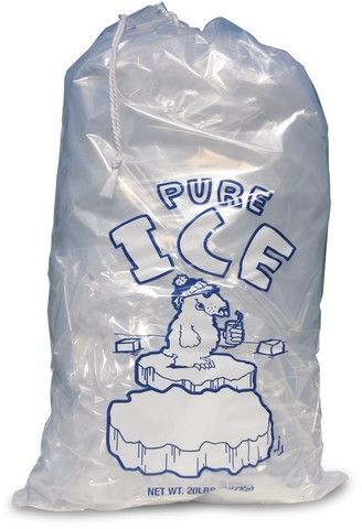 Ice Bags With Draw Strings