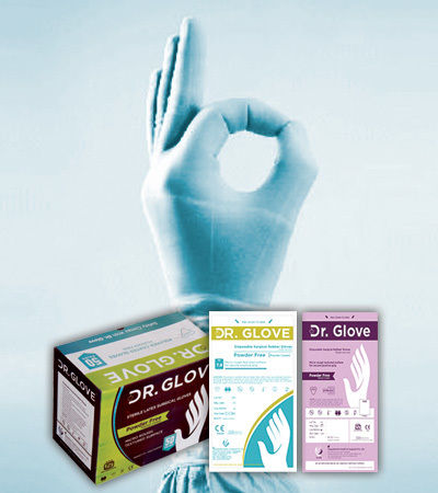 Latex Surgical Gloves Powdered Free