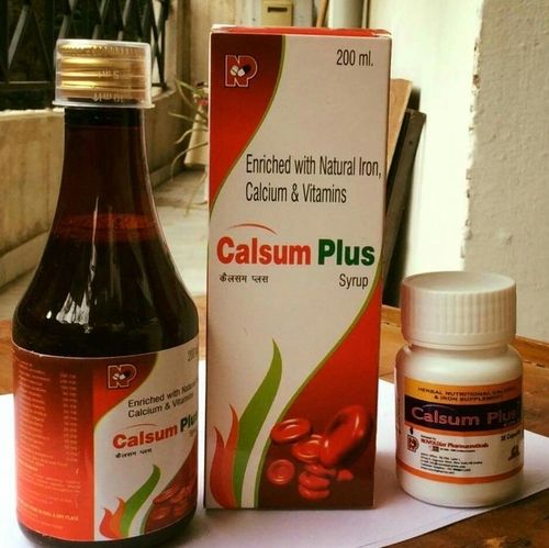 Calsum Plus Capsules And Syrup