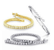 Diamond Bracelets And Bangles