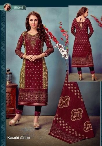 Ladies Salwar Churidaar Suit Pieces