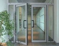 Aluminium Doors - High-Quality Raw Material, Precision Engineering, Durable and Stylish Design