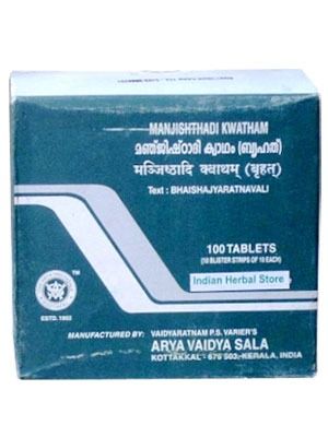 Ayurvedic Medicine Manjishtadi Kwatham Tablet