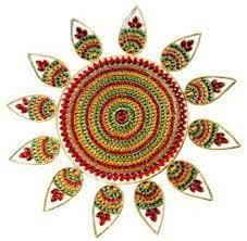 floating rangoli