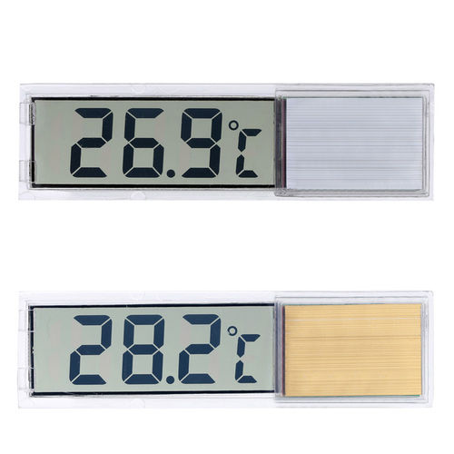 Mini Transparent Thermometer Digital LED Temperature Meter