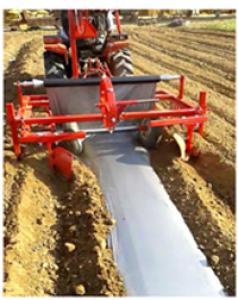 Plastic Mulch Laying Machine - Durable And Efficient Design | 4-in-1 Operation For Bed Preparation, Mulch Film Laying, Drip Pipe Installation, And Uniform Hole Punching, Saves Labor And Water