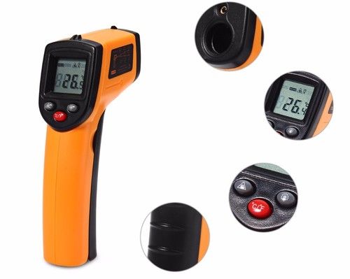 Professional Digital Infrared Thermometer Accuracy: 1.5Pct Or  1.5 Deg.C  %