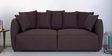 Marcelo Three Seater Sofa in Java Brown Colour