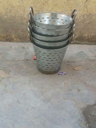 Galvanized Olive Buckets