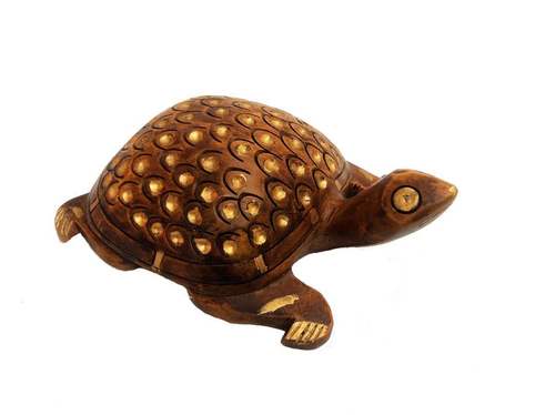 Wooden Tortoise Antique