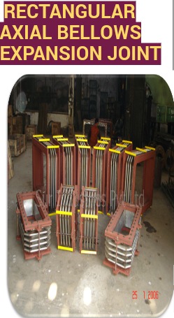 Rectangular Axial Bellows Expansion Joint