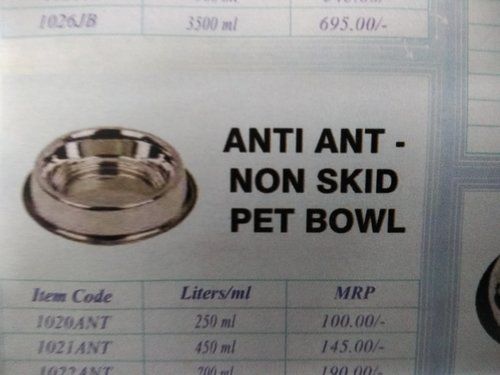 Anti Ant Non Skid Pet Bowl