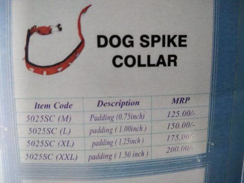 Dog Spike Collar