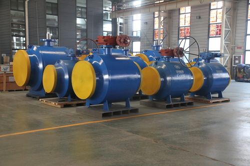 Durable Fully Welded Ball Valve