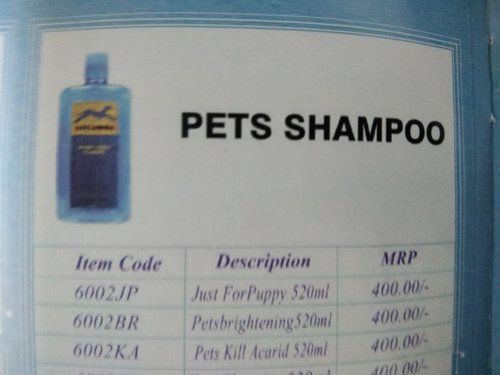 Pets Shampoo
