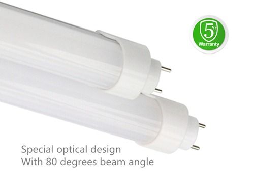 80 Degrees Beam Angle High lumens 120lm/W LED Tube Light