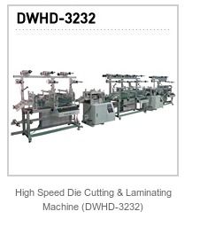 High Speed Die Cutting And Laminating Machine