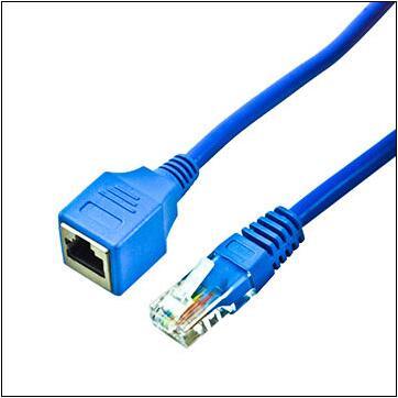 Network Cable - Solid & Stranded Oxygen-Free Copper, 24AWG UTP, 1 to 15m Lengths, PVC/LSZH Jacket - Molded Type Plug with Strain Relief