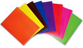 Coloured Craft Paper