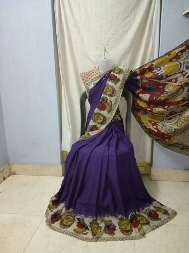 Kalamkari Cotton And Silk Sarees