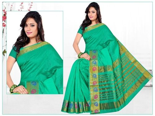 Various Polyester Cotton Designer Saree