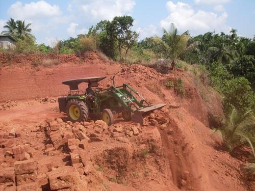 Front End Loader For Handling Sand Blocks