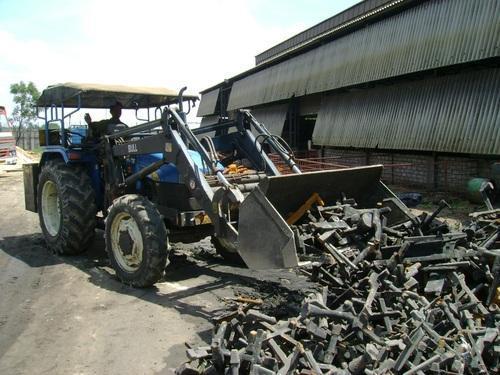 Front End Loader For Scrap Handling At Foundry