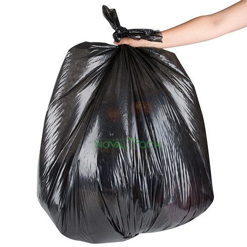 Black Garbage Trash Bag