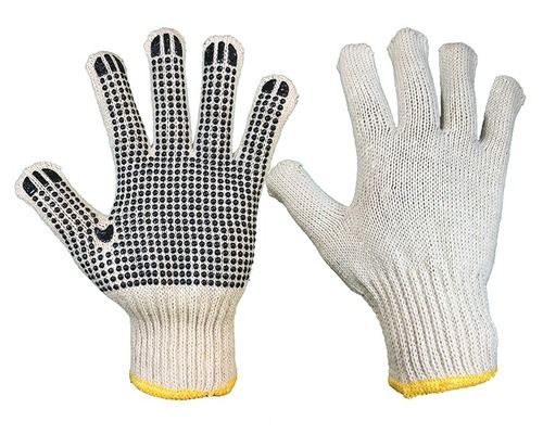 PVC Dotted String Knitted Gloves